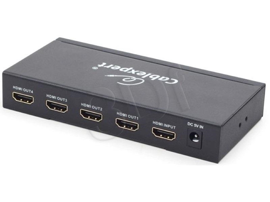 Picture of Gembird DSP-4PH4-02 video splitter HDMI 4x HDMI