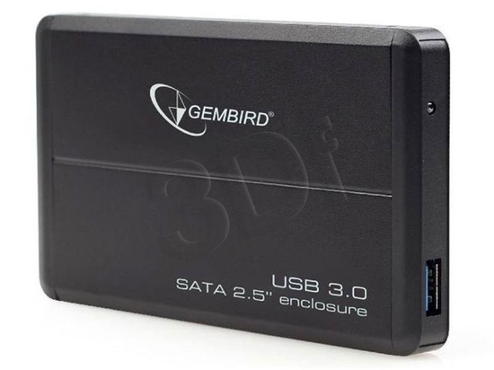 Picture of Gembird EE2-U3S-2 storage drive enclosure HDD enclosure Black 2.5"