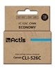 Picture of Actis KC-526C Ink Cartridge (replacement for Canon CLI-526C; Standard; 10 ml; cyan)