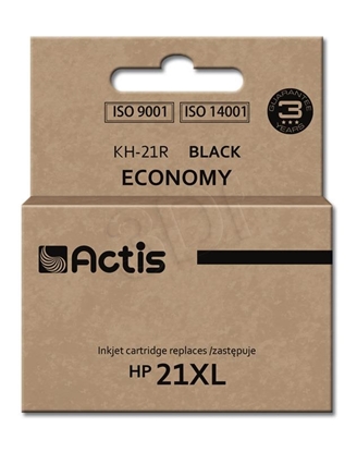 Attēls no Actis KH-21R ink (replacement for HP 21XL C9351A; Standard; 20 ml; black)