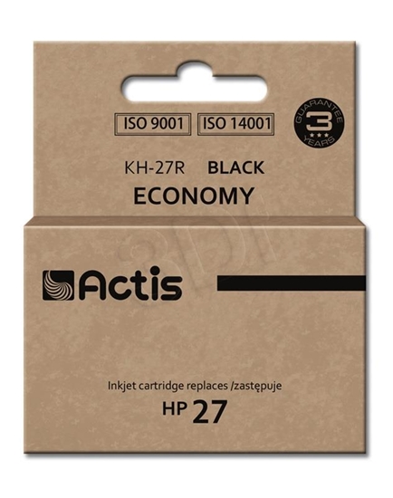 Picture of Actis KH-27R Ink (replacement HP 27 C8727A; Standard; 20 ml; black)