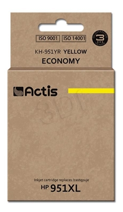 Picture of Actis KH-951YR ink (replacement for HP 951XL CN048AE; Standard; 25 ml; yellow)