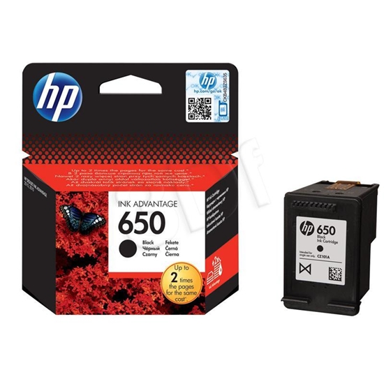 Picture of HP 650 Original Black 1 pc(s)