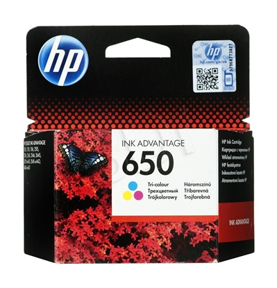 Изображение HP 650 Original Cyan,Magenta,Yellow 1 pc(s)