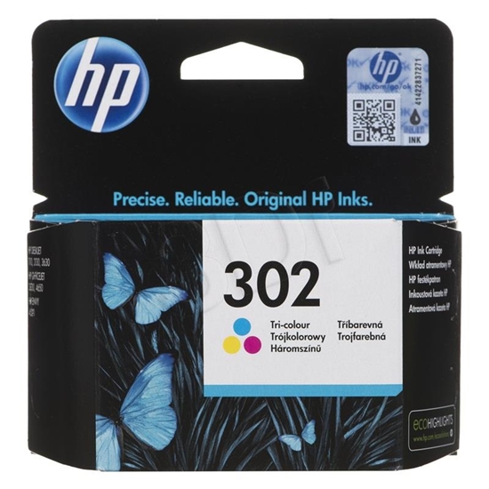 Изображение HP 302 Tri-color Original Ink Cartridge