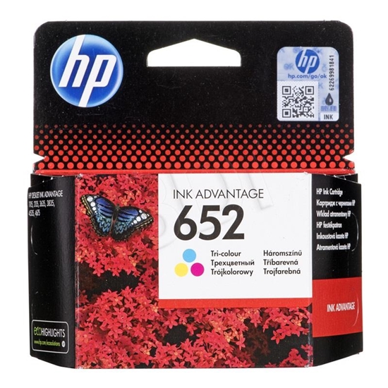 Picture of HP 652 Original Magenta,Cyan,Yellow