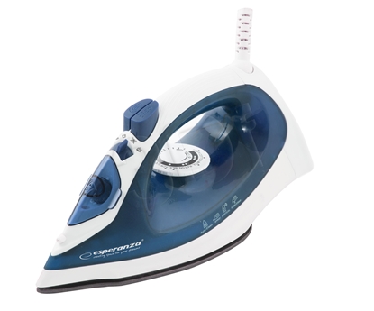 Picture of Esperanza EHI002 iron Steam iron Ceramic soleplate Blue,White 2200 W