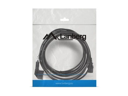 Attēls no Lanberg CA-C13C-11CC-0050-BK power cable Black 5 m C13 coupler CEE7/7