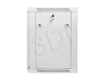 Attēls no Lanberg WF01-6412-10S rack cabinet 12U Wall mounted rack Grey