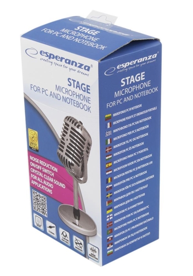 Изображение Esperanza EH181 microphone Stage/performance microphone Silver