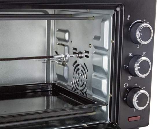 Picture of Esperanza EKO006 Mini oven with convection and spit 25 l 1600W Black