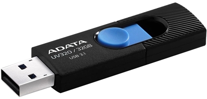 Attēls no ADATA UV320 USB flash drive 32 GB USB Type-A 3.2 Gen 1 (3.1 Gen 1) Black, Blue