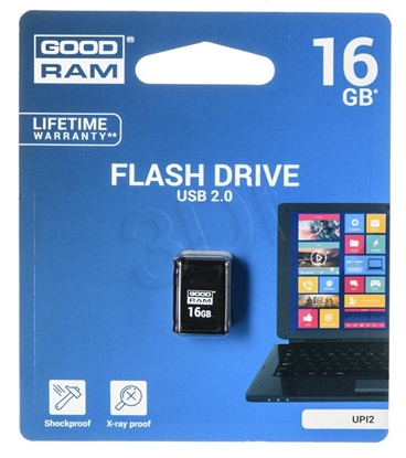 Attēls no Goodram UPI2 USB flash drive 16 GB USB Type-A 2.0 Black