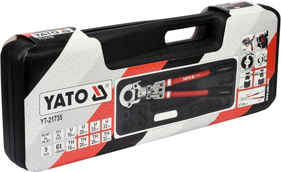 Picture of Yato YT-21735 Crimping tool Black,Red