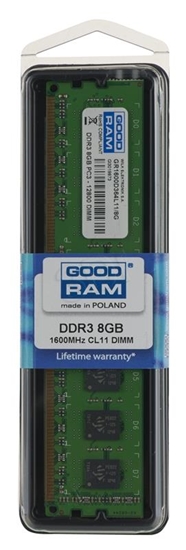 Picture of Goodram 8GB DDR3 memory module 1600 MHz