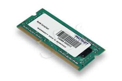 Attēls no Patriot Memory 4GB DDR3-1600 memory module 1 x 4 GB 1600 MHz