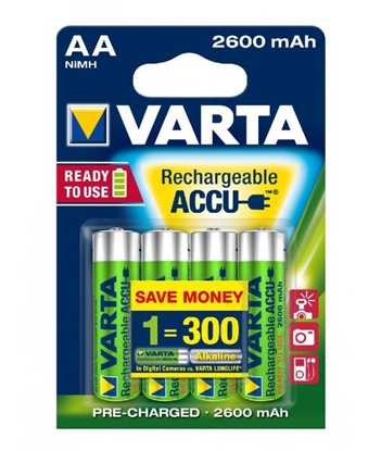 Attēls no Varta 05716 Rechargeable battery AA Nickel-Metal Hydride (NiMH)