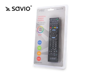 Attēls no Savio RC-08 remote control TV Press buttons