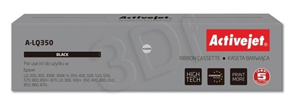 Изображение Activejet A-LQ350 Ink ribbon (Replacement for Epson S015633; Supreme; 2.500.000 characters; black)