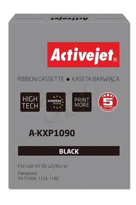 Picture of Activejet A-KXP1090 Ink ribbon (replacement for Panasonic KX-P115; Supreme; 4.000.000 characters; black)
