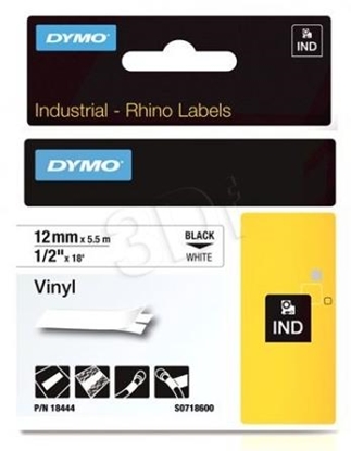 Picture of DYMO 12mm RHINO Coloured vinyl label-making tape D1