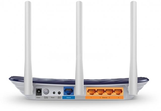 Изображение TP-Link Archer C20 AC750 V4.0 wireless router Fast Ethernet Dual-band (2.4 GHz / 5 GHz) Navy