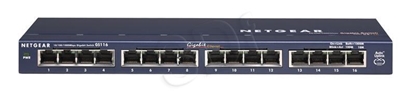 Picture of NETGEAR GS116 Unmanaged Gigabit Ethernet (10/100/1000) Grey