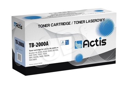 Attēls no Actis TB-2000A toner (replacement for Brother TN2000 / TN2005; Standard; 2500 pages; black)