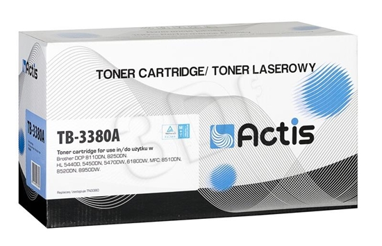 Изображение Actis TB-3380A toner (replacement for Brother TN-3380; Standard; 8000 pages; black)