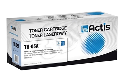 Attēls no Actis TH-05A toner (replacement for HP 05A CE505A, Canon CRG-719; Standard; 2300 pages; black)