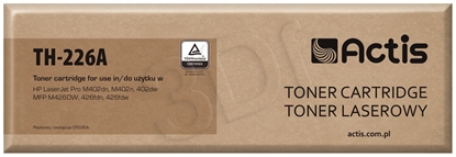 Attēls no Actis TH-226A toner (replacement for HP 26A CF226A; Standard; 3100 pages; black)