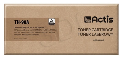 Attēls no Actis TH-90A Toner (replacement for HP 90A CE390A; Standard; 10000 pages; black)