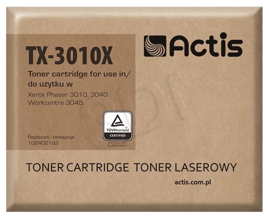 Изображение Actis TX-3010X toner (replacement for Xerox 106R02182; Standard; 2300 pages; black)