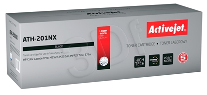 Picture of Activejet ATH-201NX Toner (replaces HP 201X CF400X; CRG045H; Supreme; 2800 pages; black)