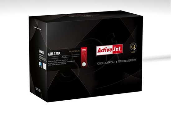 Изображение Activejet ATH-42NX toner (replacement for HP 42X Q5942X; Supreme; 20000 pages; black)