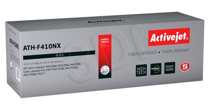 Picture of Activejet ATH-F410NX Toner (replacement for HP 410X CF410X; Supreme; 6,500 pages; black)