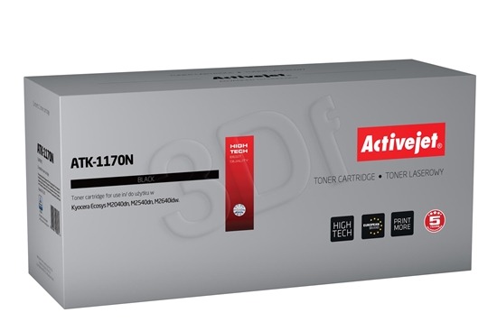 Изображение Activejet ATK-1170N Toner (replacement for Kyocera TK-1170; Supreme; 7200 pages; black)