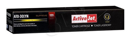 Picture of Activejet ATO-301YN Toner (replacement OKI 44973533; Supreme; 1500 pages; yellow)