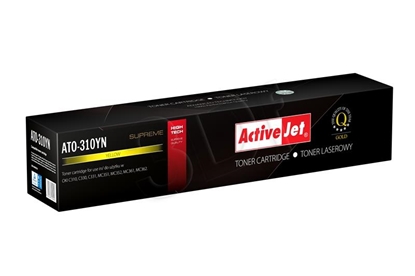 Attēls no Activejet ATO-310YN Toner (replacement OKI 44469704; Supreme; 2000 pages; yellow)