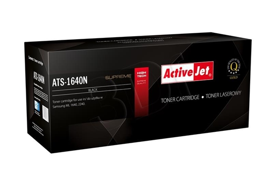 Picture of Activejet ATS-1640N toner for Samsung printer; Samsung MLT-D1082S replacement; Supreme; 1500 pages; black
