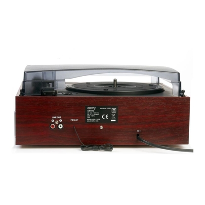 Picture of Camry Premium CR1113 Belt-drive audio turntable Black, Chrome, Wood
