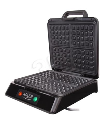 Picture of Adler AD 3036 waffle iron 4 waffle(s) Black,Grey 1500 W