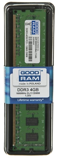 Picture of Goodram GR1600D3V64L11/8G memory module 8 GB DDR3 1600 MHz