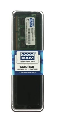 Attēls no Goodram GR1600S364L11/8G memory module 8 GB 1 x 8 GB DDR3 1600 MHz