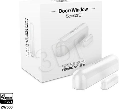 Изображение Fibaro FGDW-002-1 ZW5 door/window sensor Wireless White