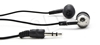 Изображение Esperanza EH125 headphones/headset In-ear Black,Graphite