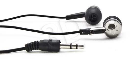 Изображение Esperanza EH125 headphones/headset In-ear Black,Graphite