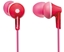 Picture of  Słuchawki douszne RP-HJE125 różowe 