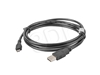 Изображение Lanberg CA-USBM-10CC-0018-BK USB cable USB 2.0 1.8 m Micro-USB B USB A Black