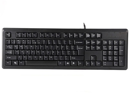 Attēls no A4Tech KR-92 keyboard Universal USB QWERTY English Black